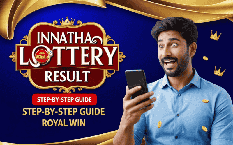 Innathe Kerala lottery result