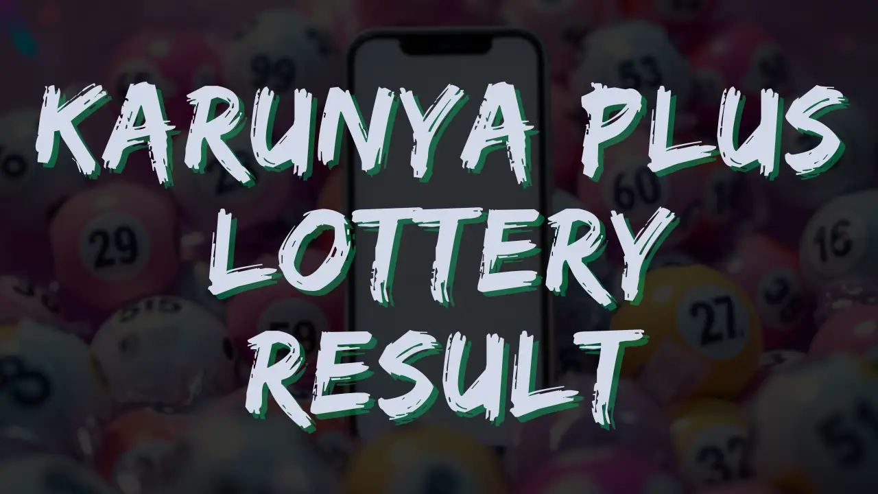 karunya plus lottery result